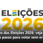 2º turno das Eleições 2026: veja o passo a passo para votar sem erros