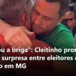 “Acabou a briga”: Cleitinho promove abraço surpresa entre eleitores de Lula e Flávio em MG